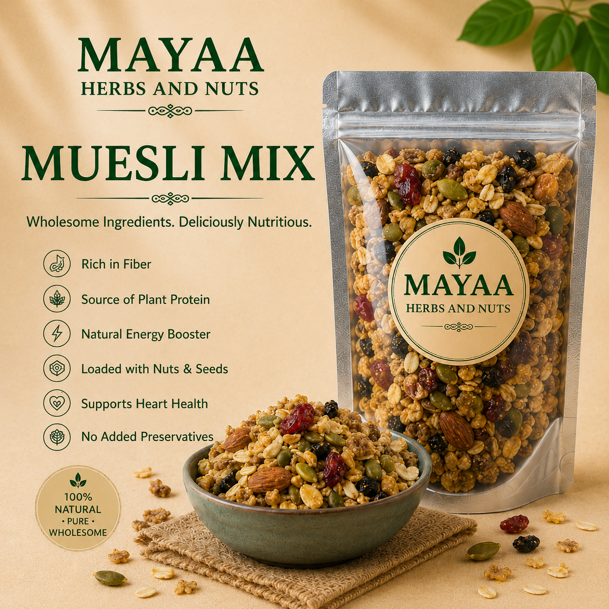 Honey Roasted Muesli Mix