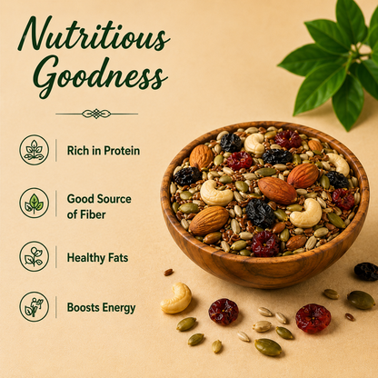 Roasted Trail Mix ( Lots of Seeds )