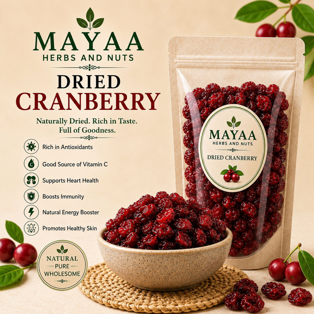 Dried Cranberries(Premium)