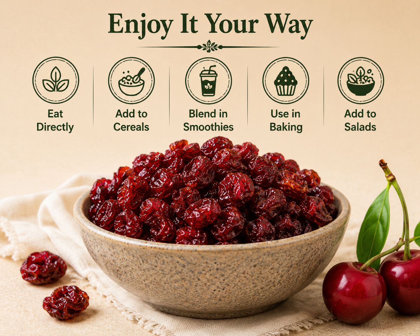 Dried Cranberries(Premium)