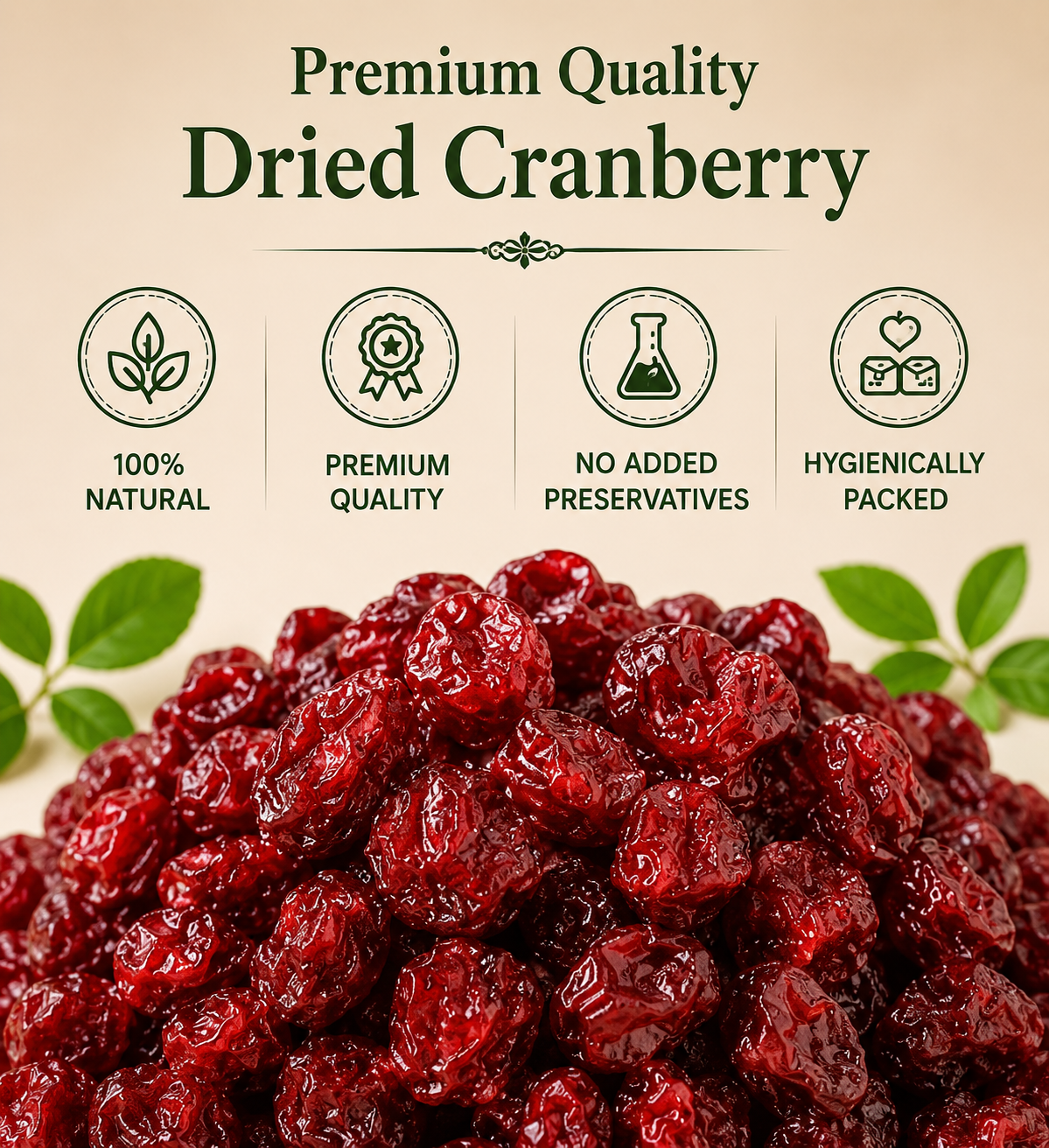 Dried Cranberries(Premium)
