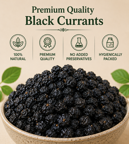 Dried Black Currants (Premium)