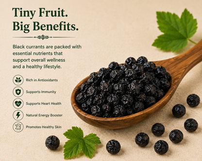 Dried Black Currants (Premium)