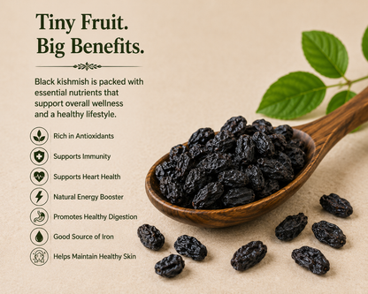 Dried Black Raisins (Premium)