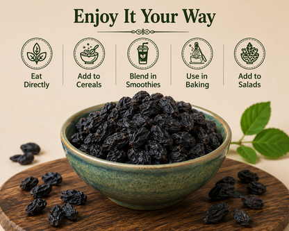 Dried Black Raisins (Premium)