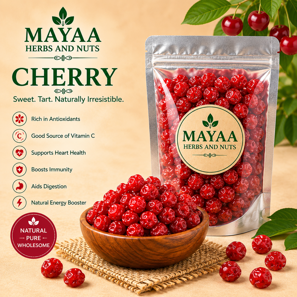 Dried Cherries (Premium)