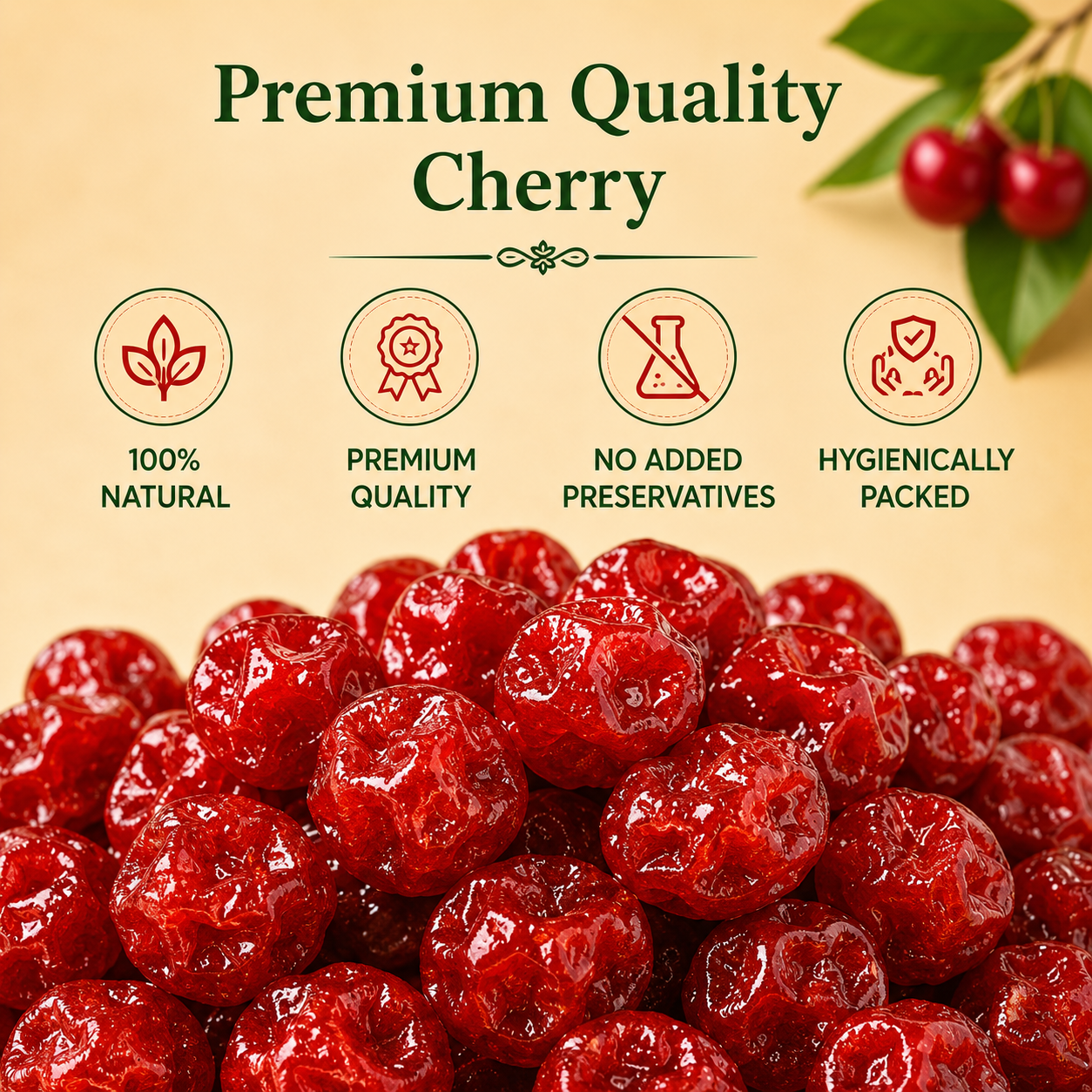 Dried Cherries (Premium)