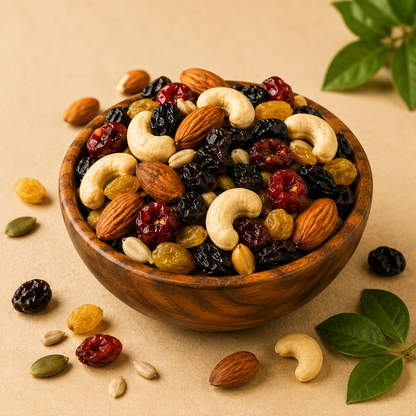 Plain Trail Mix ( Lots of Nuts and Berries )