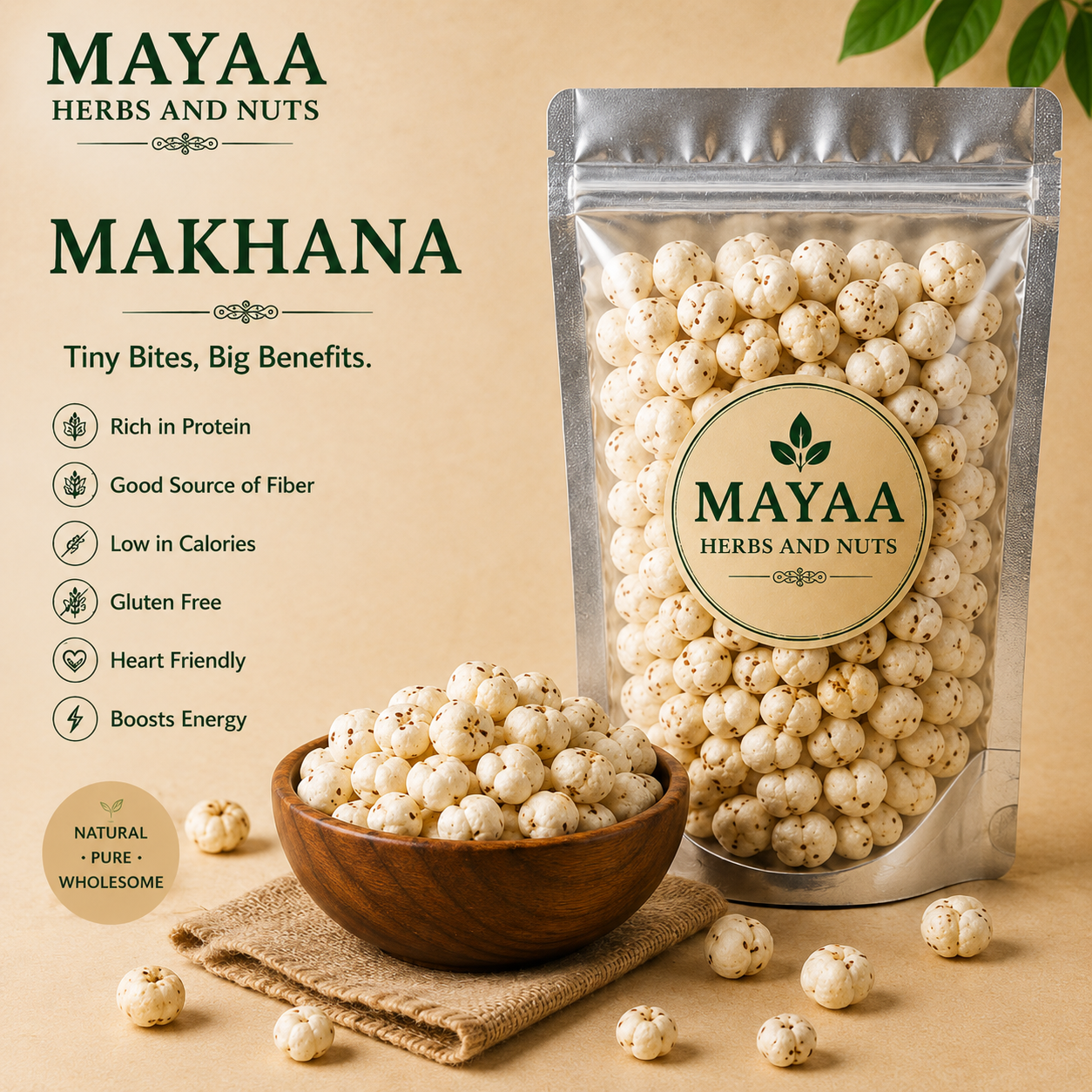 Phool Makhana (Fox Nuts)
